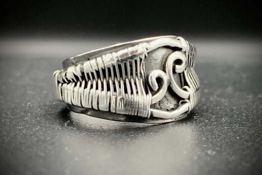 WOVEN WARRIOR RING - SIZE 6