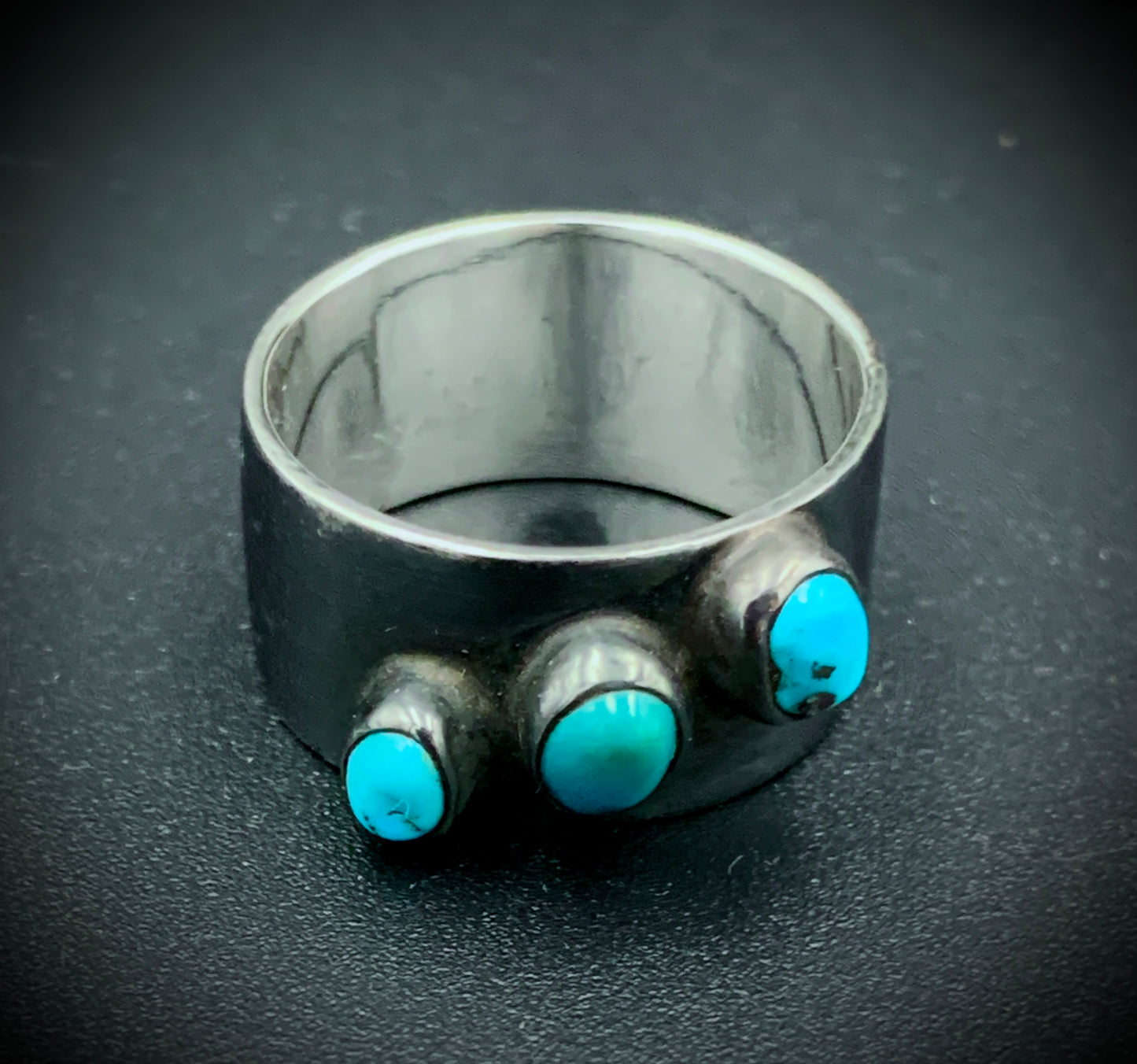 TURQUOISE STARRY NIGHT RING - SIZE 9