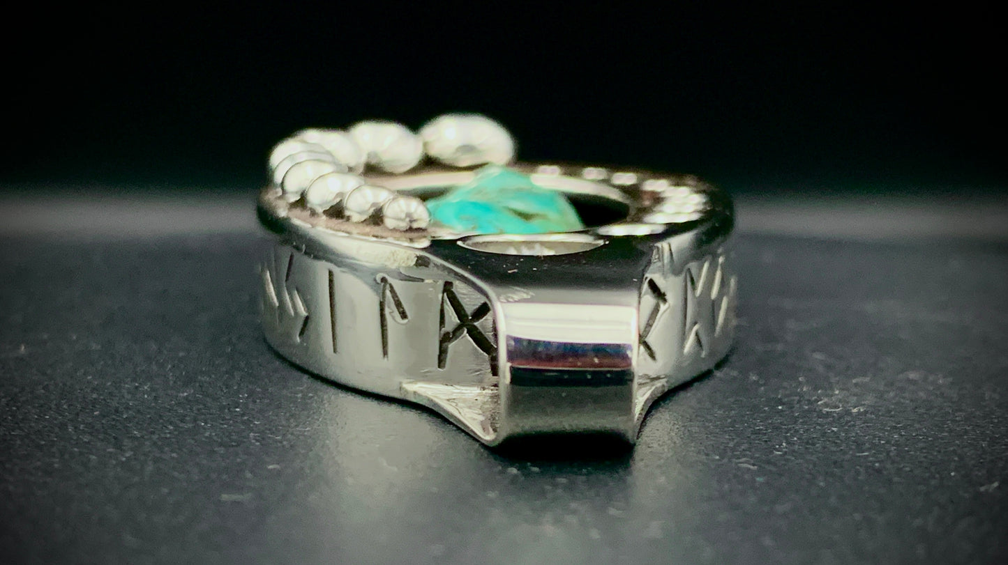 VIKING COWBOY RUNE DREAMER PENDANT