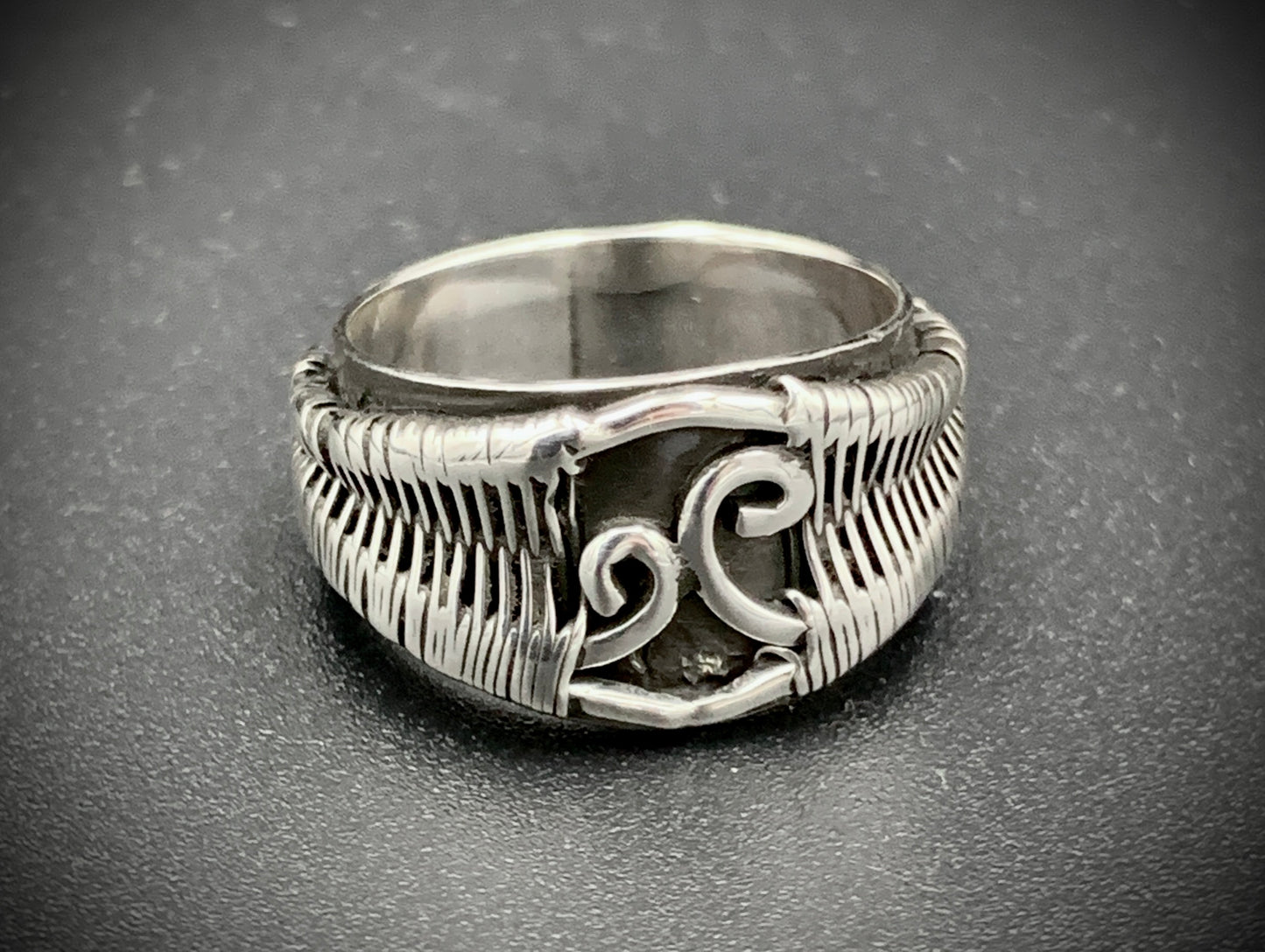 WOVEN WARRIOR RING - SIZE 6