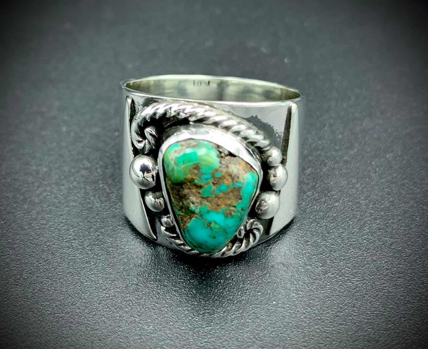 TURQUOISE POWER RING SIZE 9
