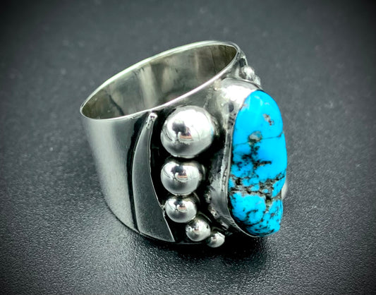 TURQUOISE POWER RING SIZE 7