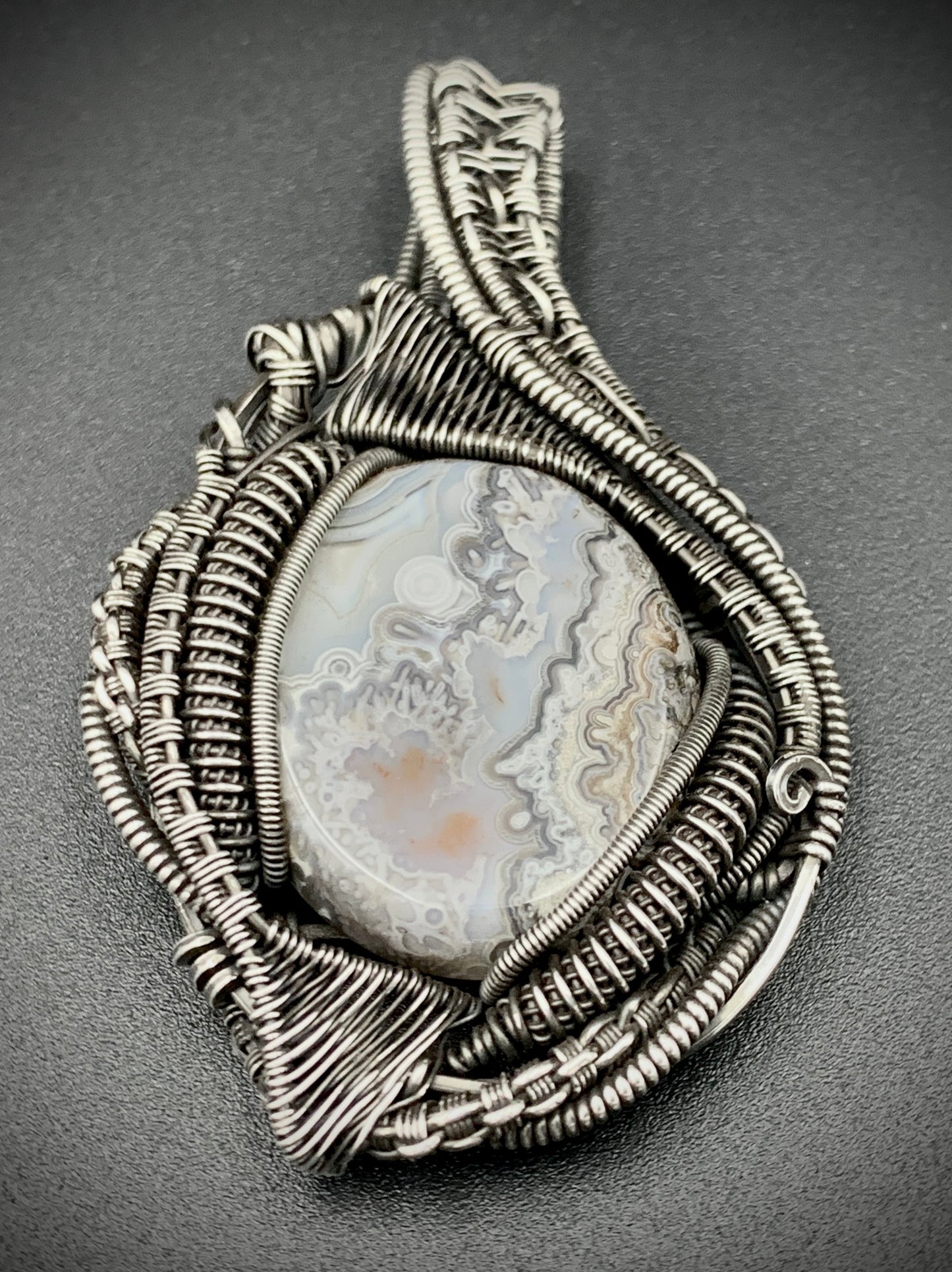 CLOUD WARRIOR WIRE WRAP PENDANT