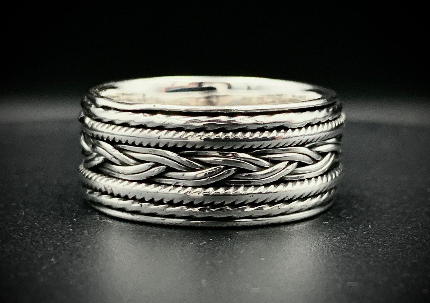 WOVEN PATHS RING - SIZE 11