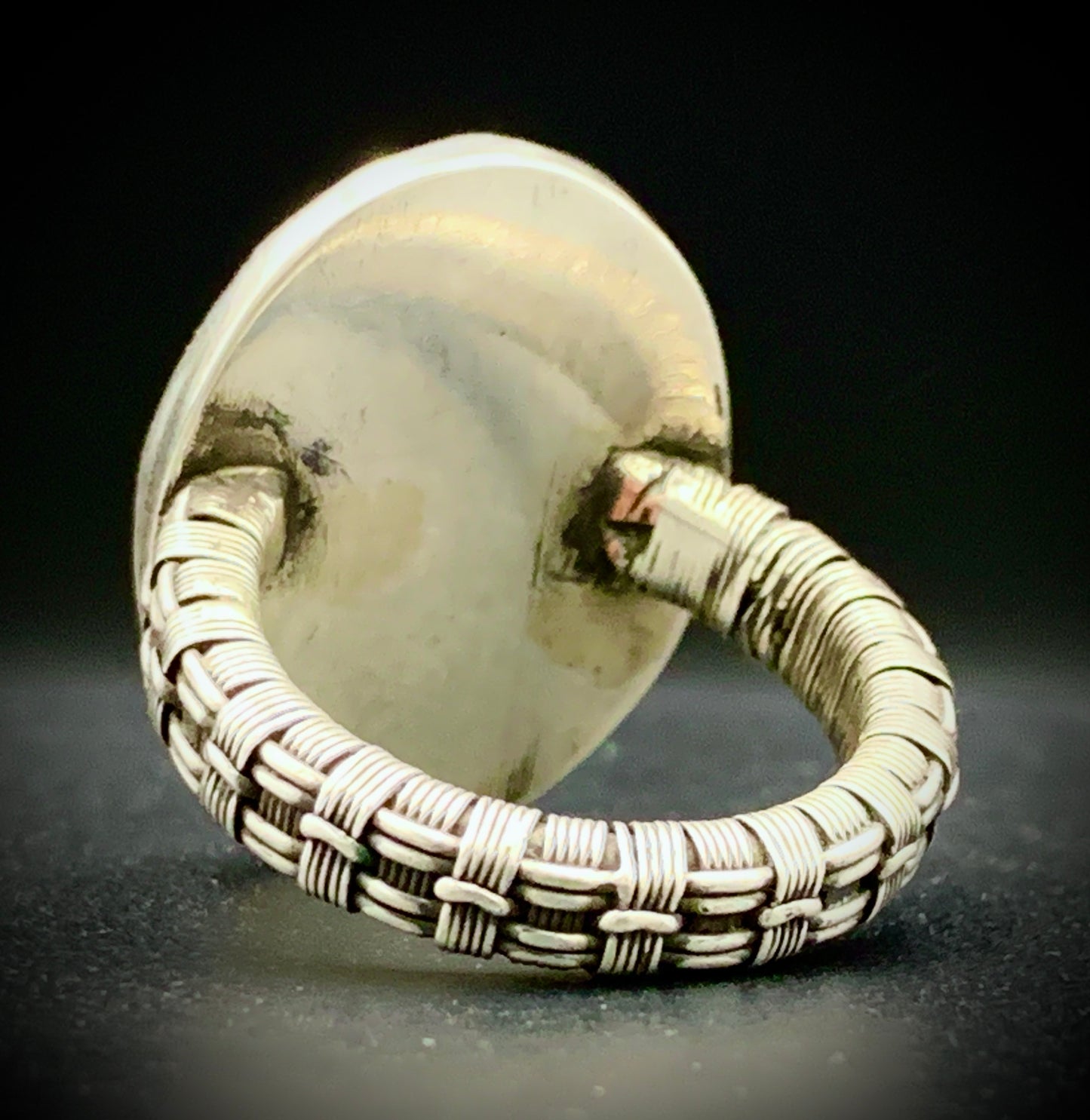 PINK OPAL RING - SIZE 8