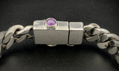 SPIRIT GANGSTER HYBRID CUFF/CHAIN BRACELET - SIZE 8.5 INCH