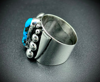 TURQUOISE POWER RING SIZE 7