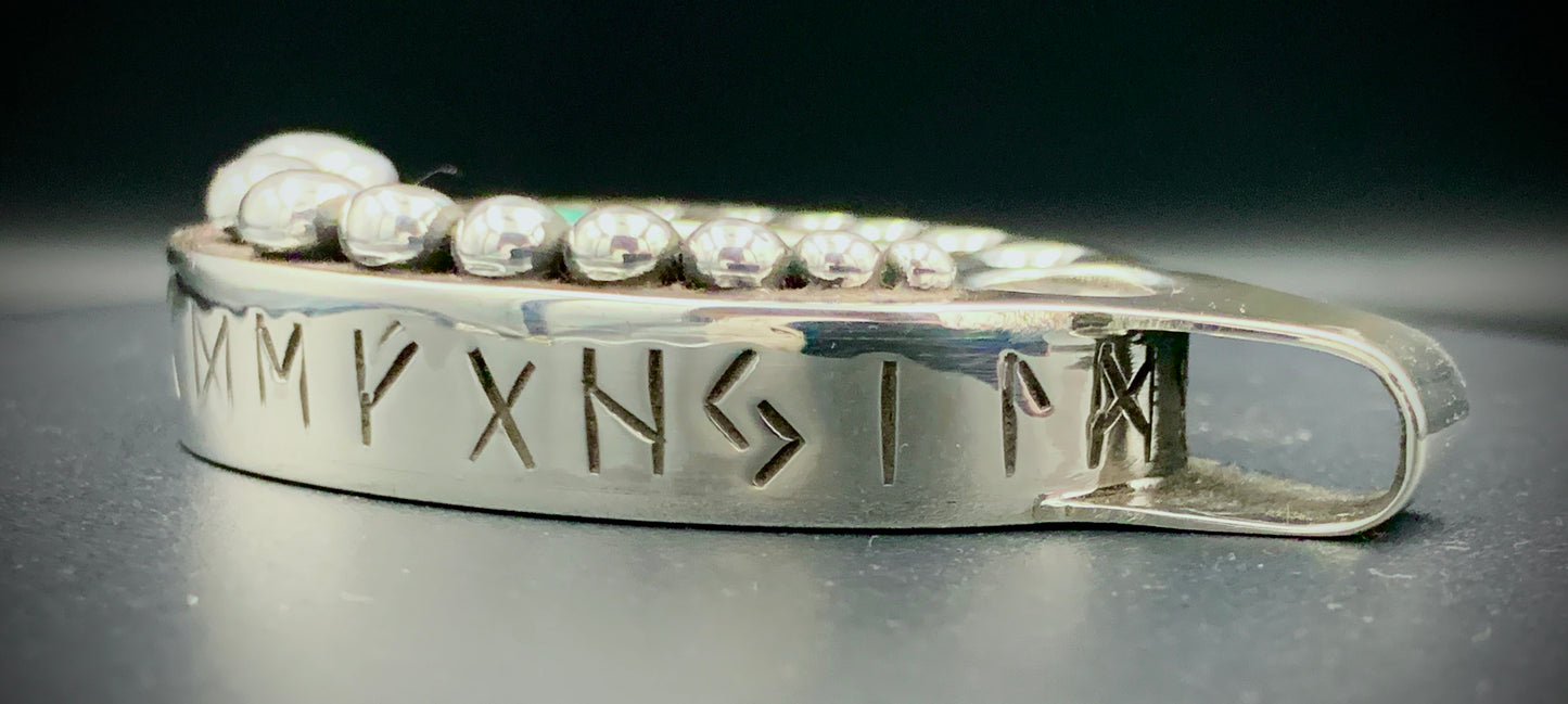 VIKING COWBOY RUNE DREAMER PENDANT