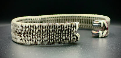 TURQUOISE EYE WOVEN BRACELET