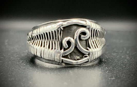 WOVEN WARRIOR RING - SIZE 6