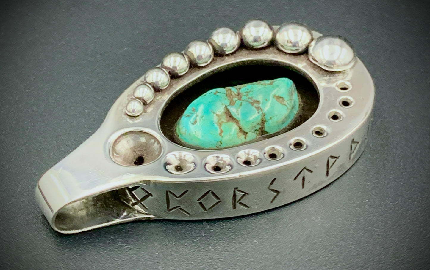 VIKING COWBOY RUNE DREAMER PENDANT