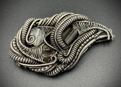 HEART OF THE BUDDHA WIRE WRAP PENDANT