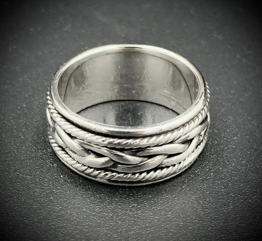 WOVEN PATHS RING - SIZE 6