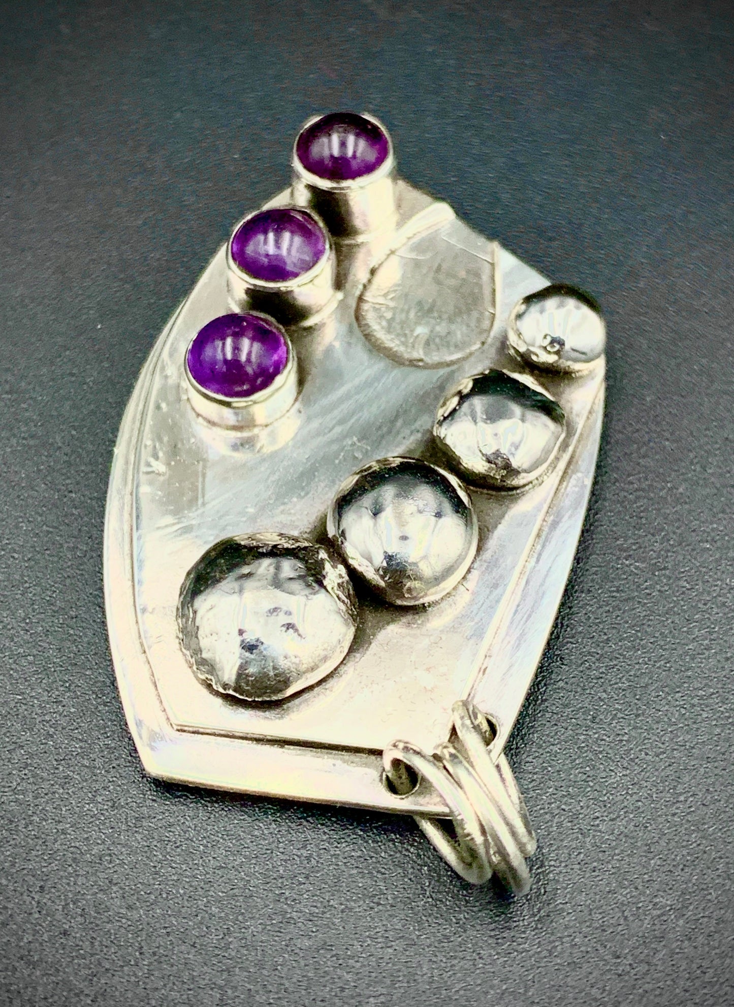 AMETHYST COSMIC WARRIOR PENDANT