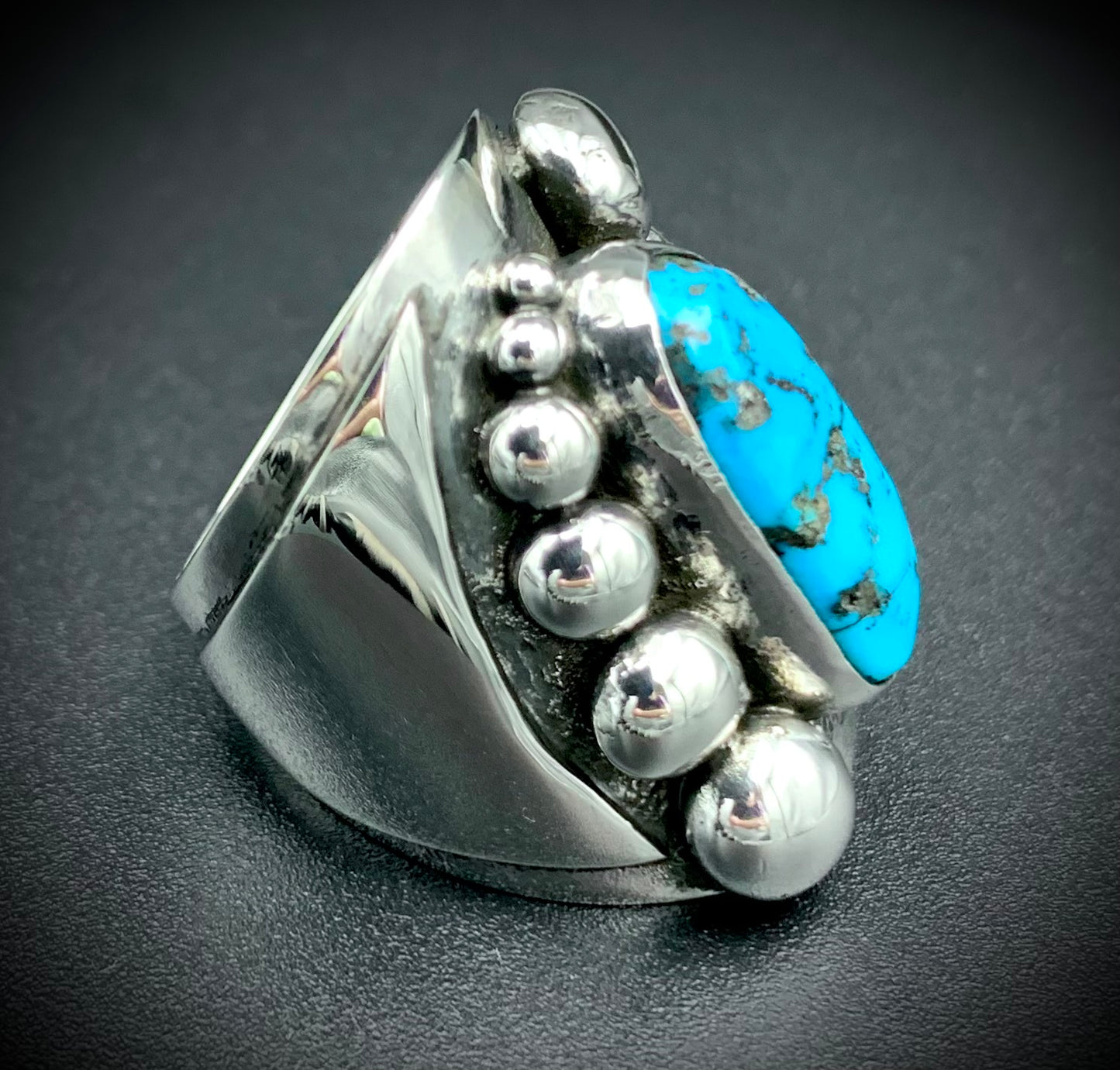 TURQUOISE POWER RING SIZE 6