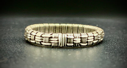WOVEN BAND RING - SIZE 12