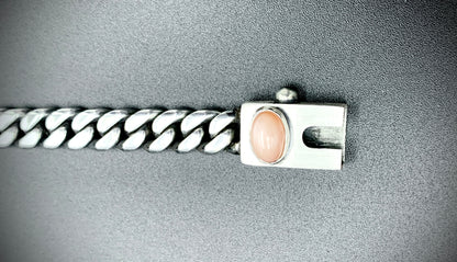 SUNSET MOONCHILD CUBAN LINK BRACELET 9MM - SIZE 8 INCH