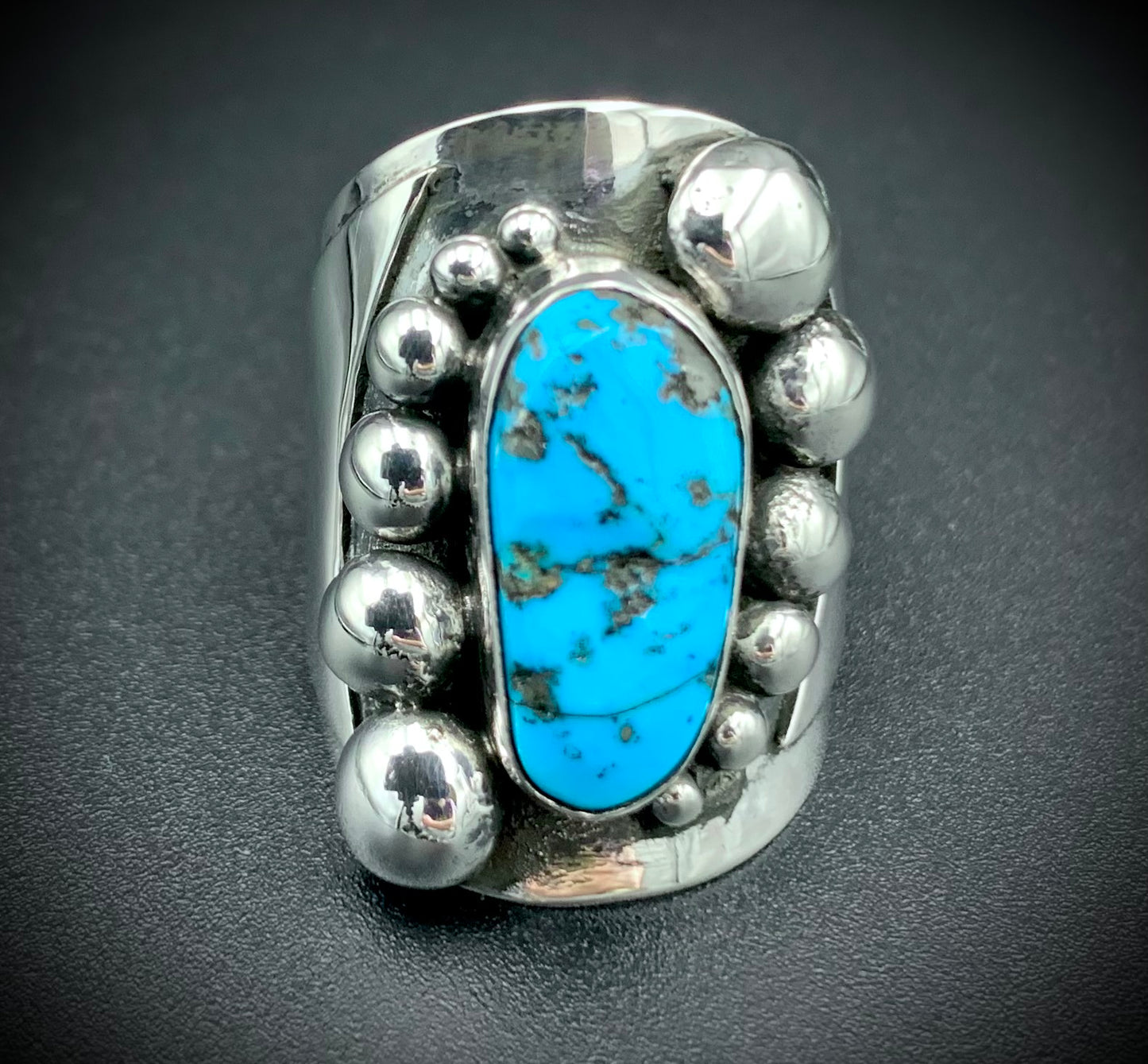 TURQUOISE POWER RING SIZE 6