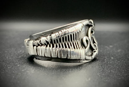 WOVEN WARRIOR RING - SIZE 6