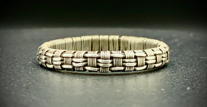 WOVEN BAND RING - SIZE 12