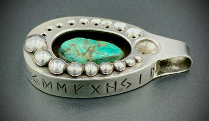 VIKING COWBOY RUNE DREAMER PENDANT