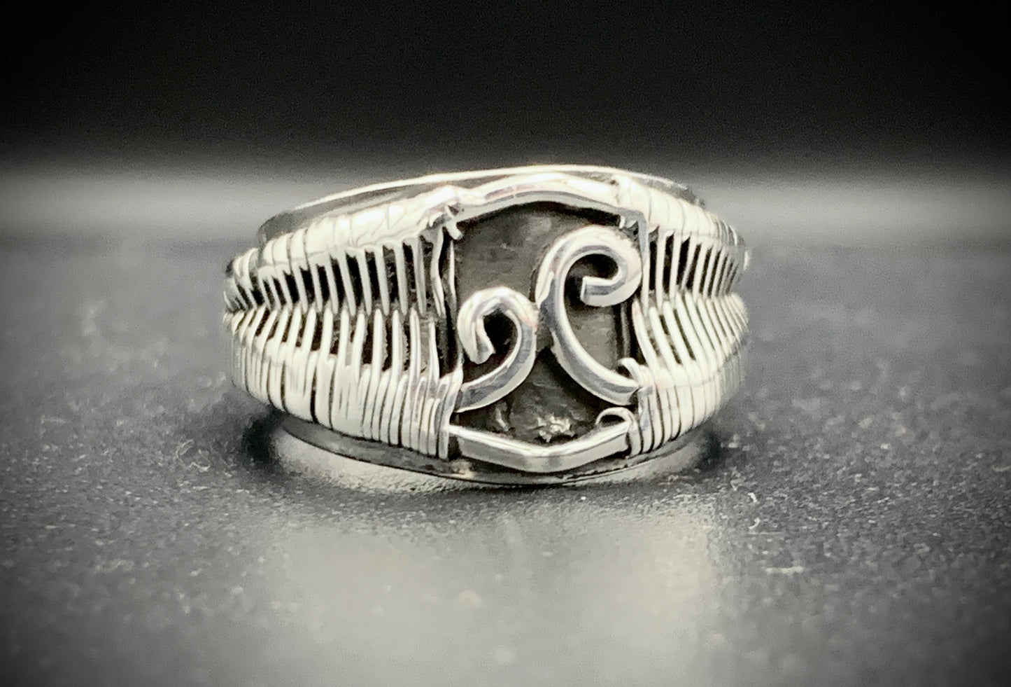 WOVEN WARRIOR RING - SIZE 6