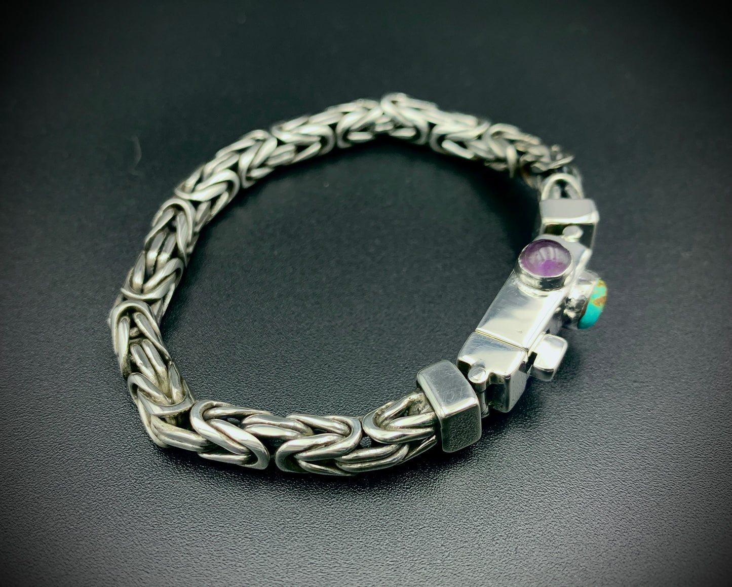 BYZANTINE CHAIN BRACELET 6MM CUSTOM SIZES!