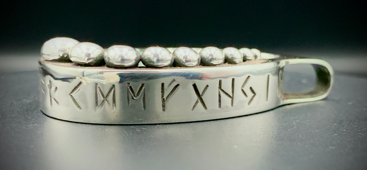 VIKING COWBOY RUNE DREAMER PENDANT