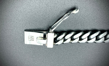 SUNSET MOONCHILD CUBAN LINK BRACELET 9MM - SIZE 8 INCH