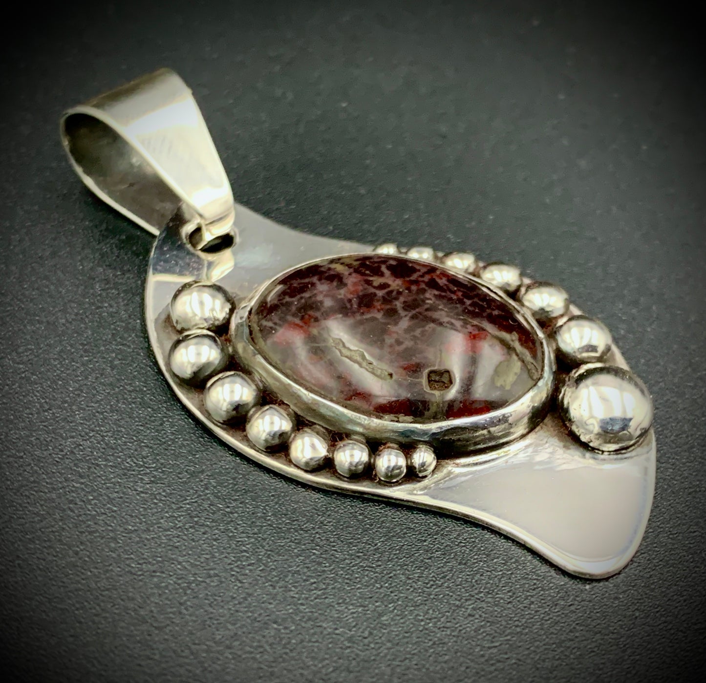 AGATE SPACE COWBOY PENDANT