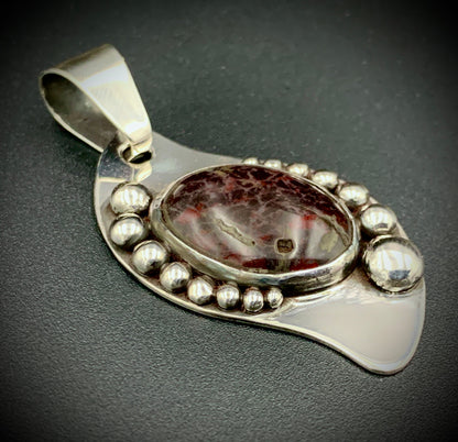 AGATE SPACE COWBOY PENDANT
