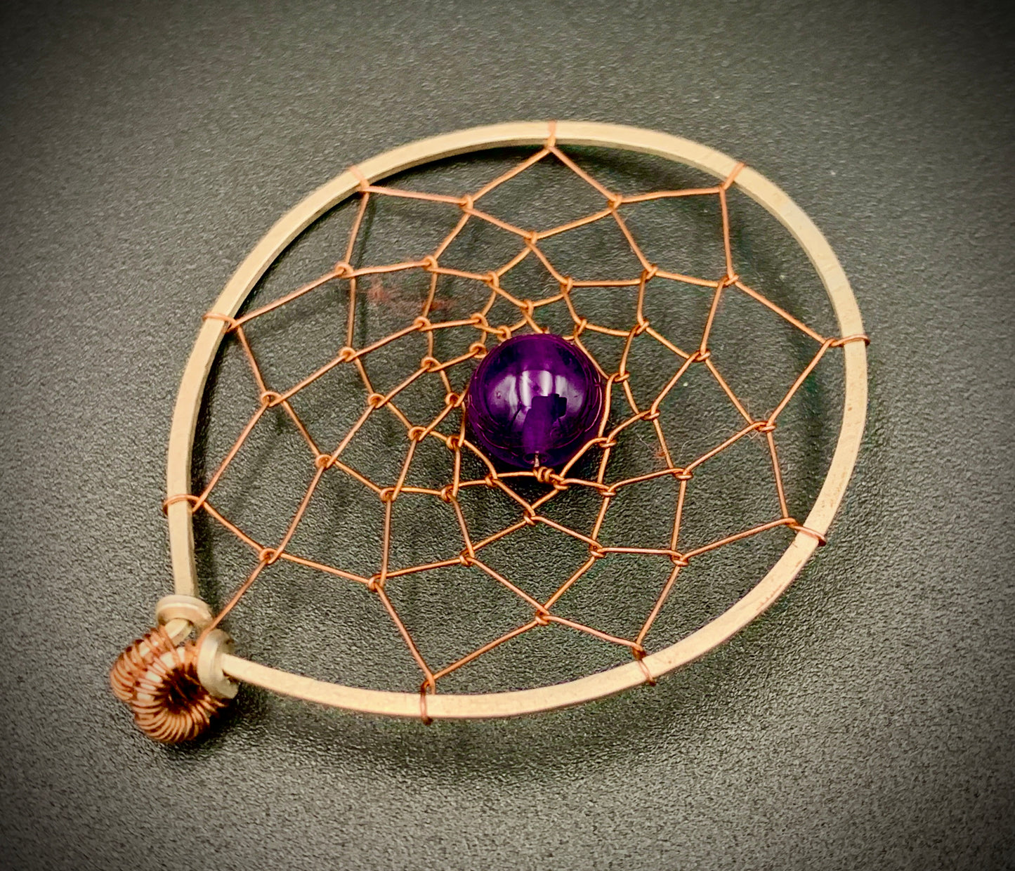 AMETHYST DREAM WEAVER PENDANT