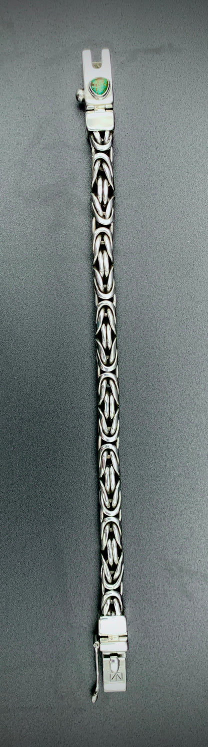 CHUNKY BYZANTINE BRACELET 9MM CUSTOM SIZES!