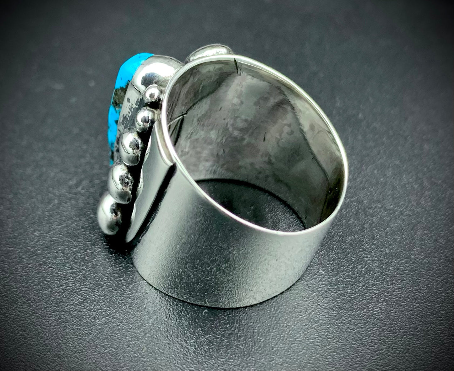 TURQUOISE POWER RING SIZE 7