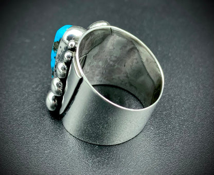TURQUOISE POWER RING SIZE 7