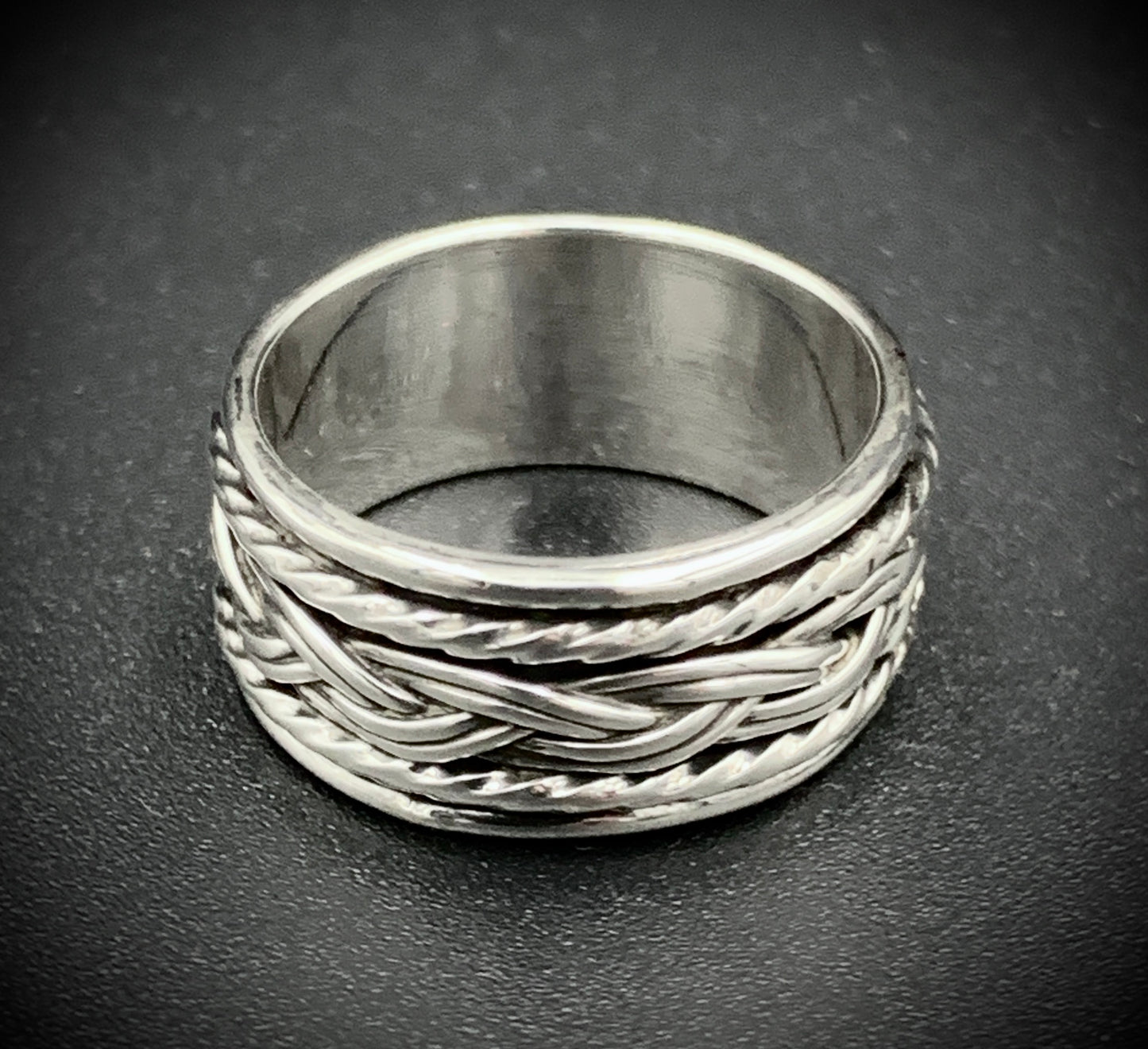 WOVEN PATHS RING - SIZE 6