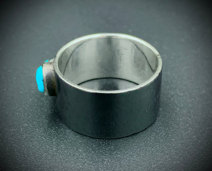 TURQUOISE STARRY NIGHT RING - SIZE 9