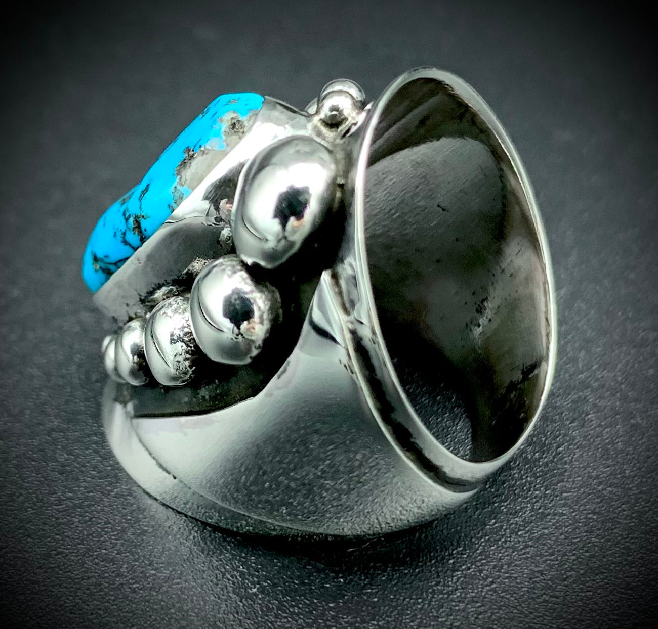 TURQUOISE POWER RING SIZE 6