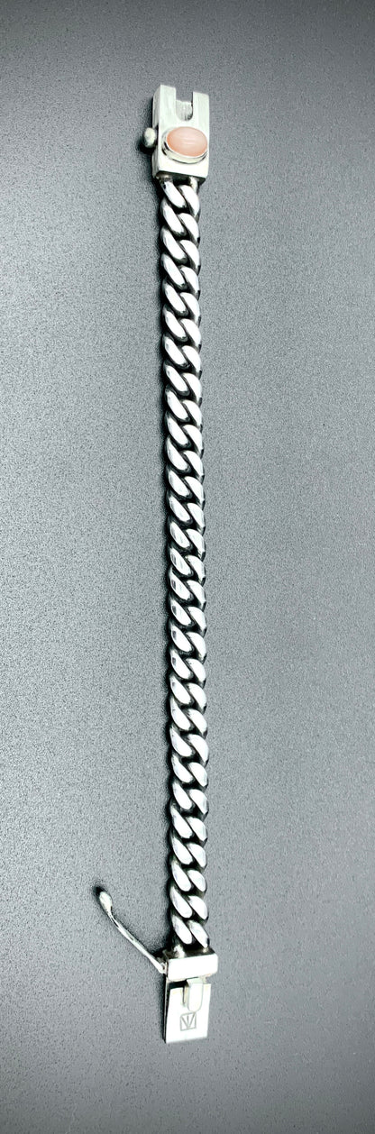 SUNSET MOONCHILD CUBAN LINK BRACELET 9MM - SIZE 8 INCH