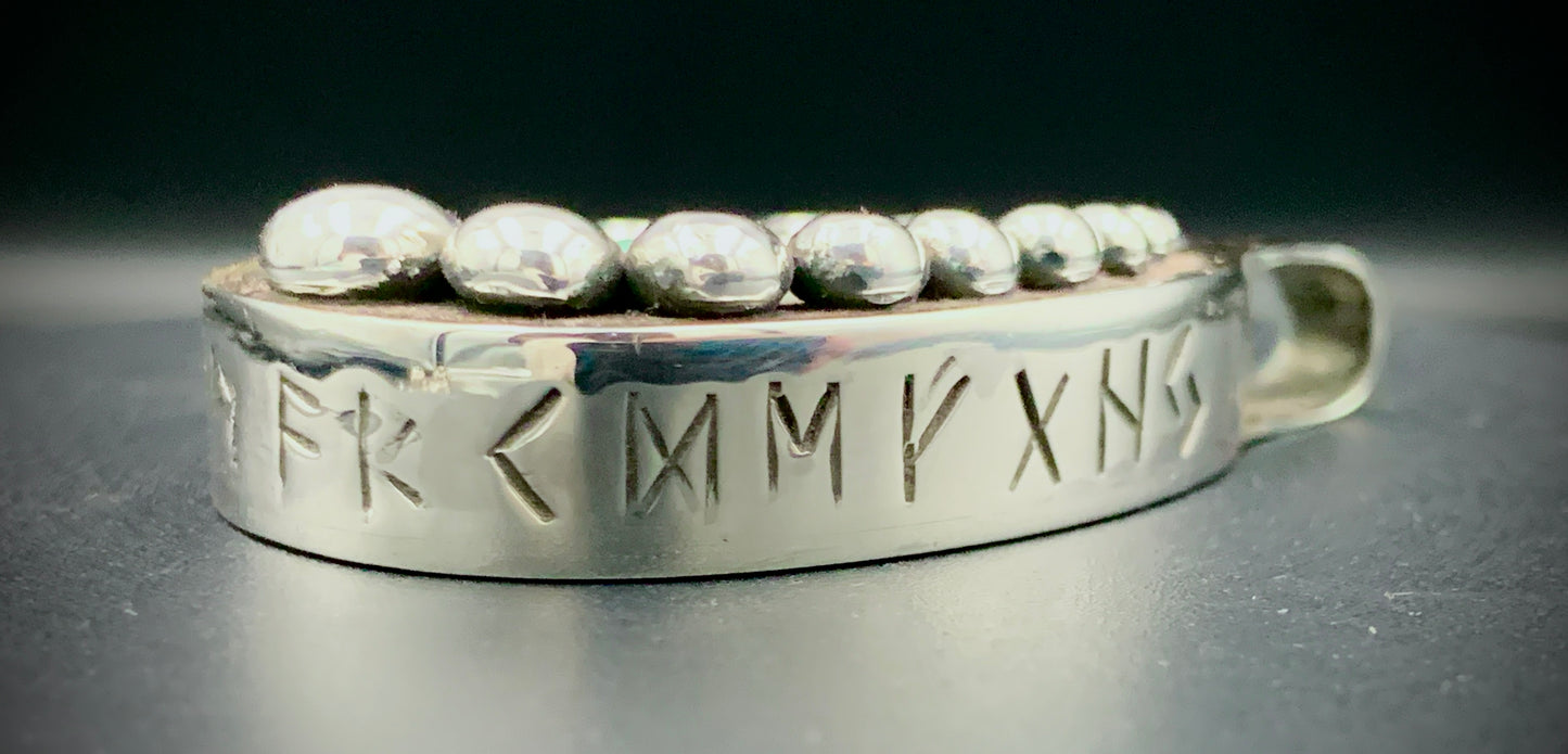 VIKING COWBOY RUNE DREAMER PENDANT