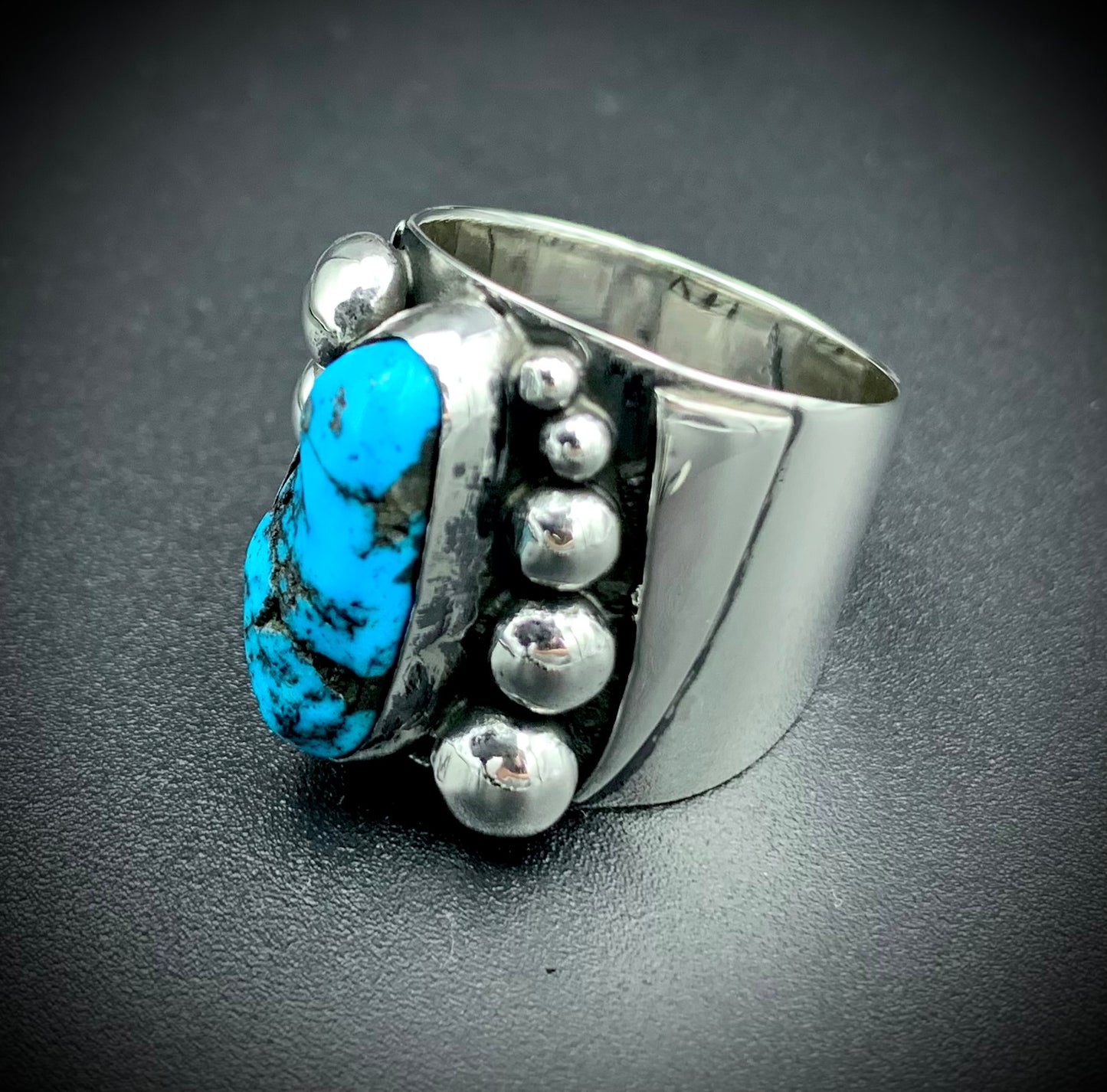 TURQUOISE POWER RING SIZE 7