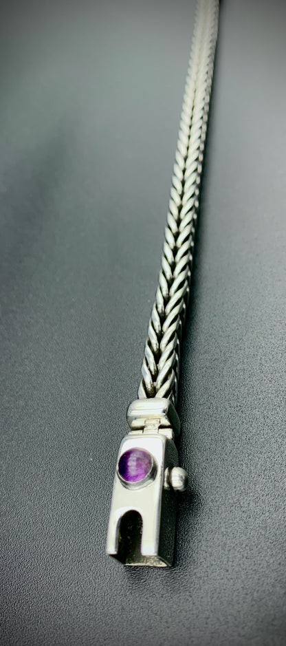 FOXTAIL CHAIN BRACELET 6MM CUSTOM SIZES!