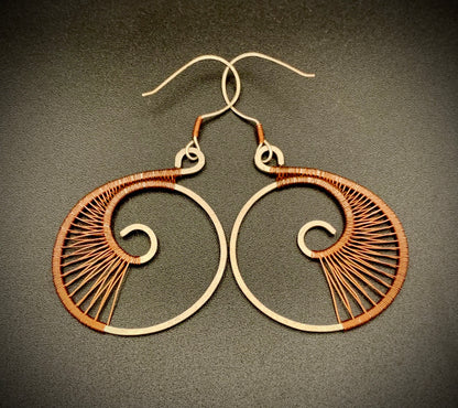 SACRED SPIRAL EARRINGS