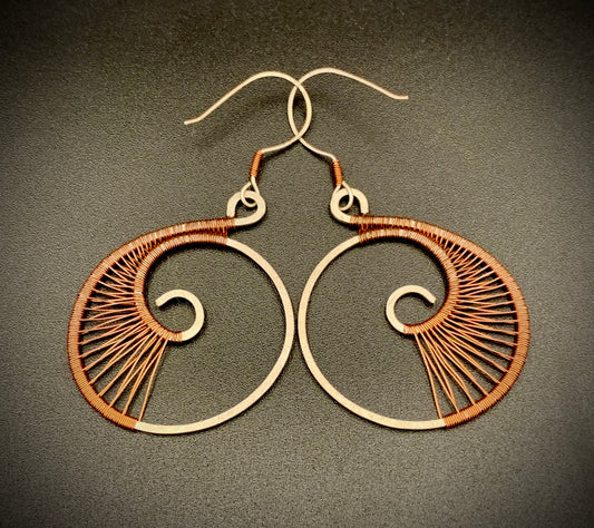 SACRED SPIRAL EARRINGS