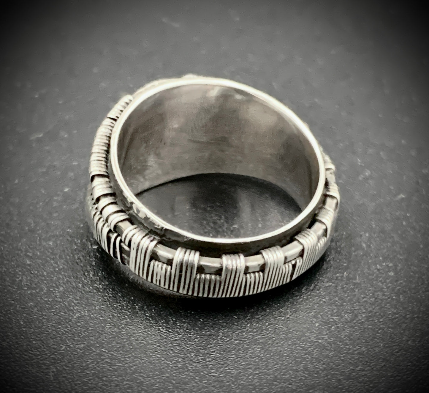 WOVEN WARRIOR RING - SIZE 6