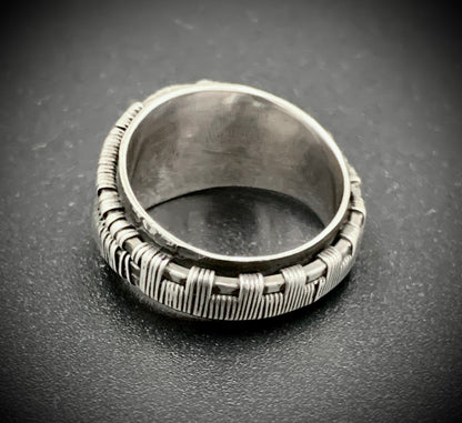 WOVEN WARRIOR RING - SIZE 6