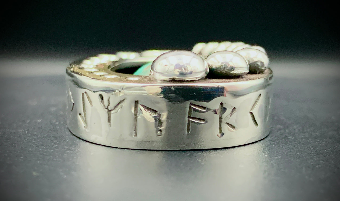 VIKING COWBOY RUNE DREAMER PENDANT