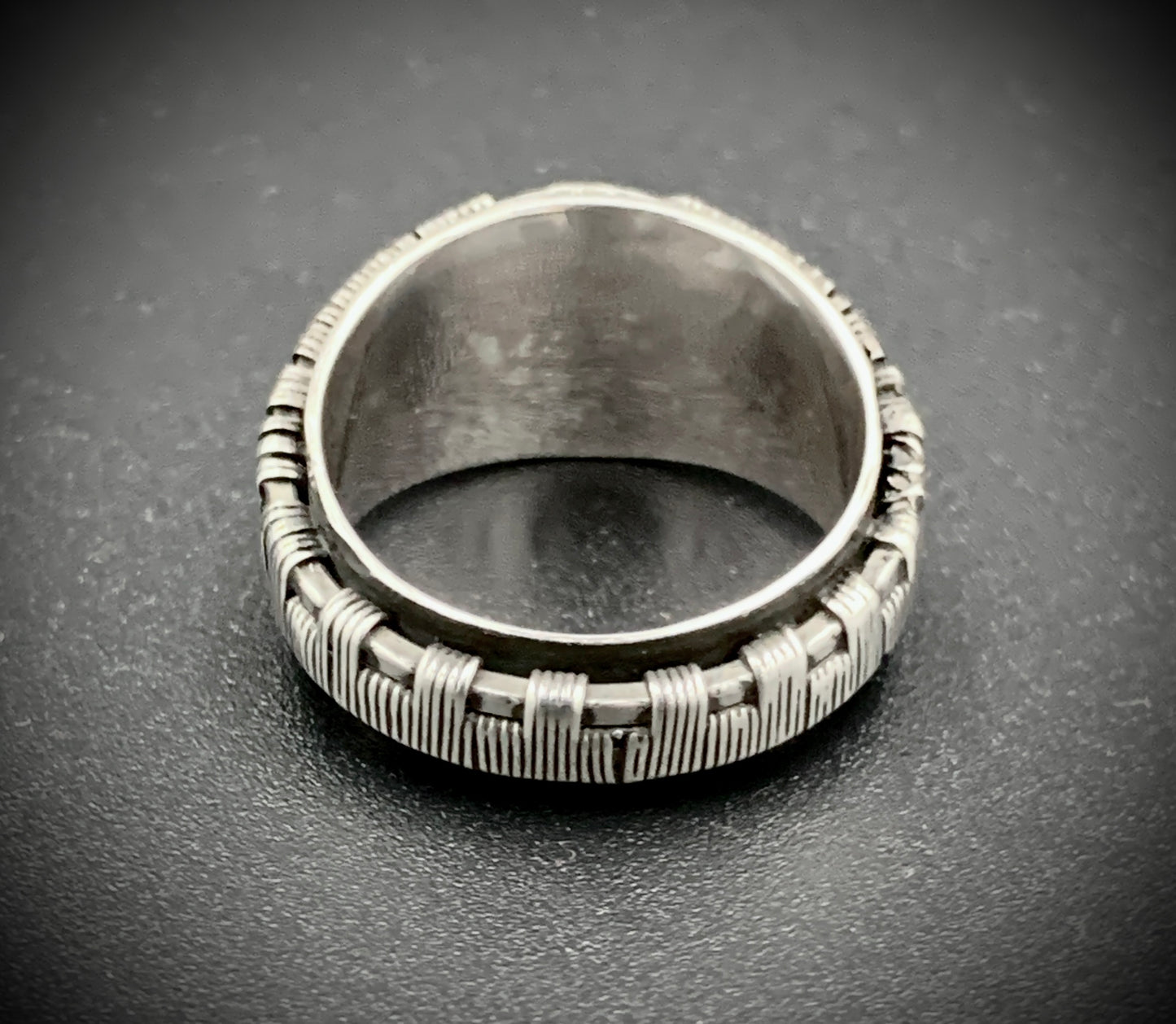 WOVEN WARRIOR RING - SIZE 6