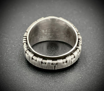 WOVEN WARRIOR RING - SIZE 6