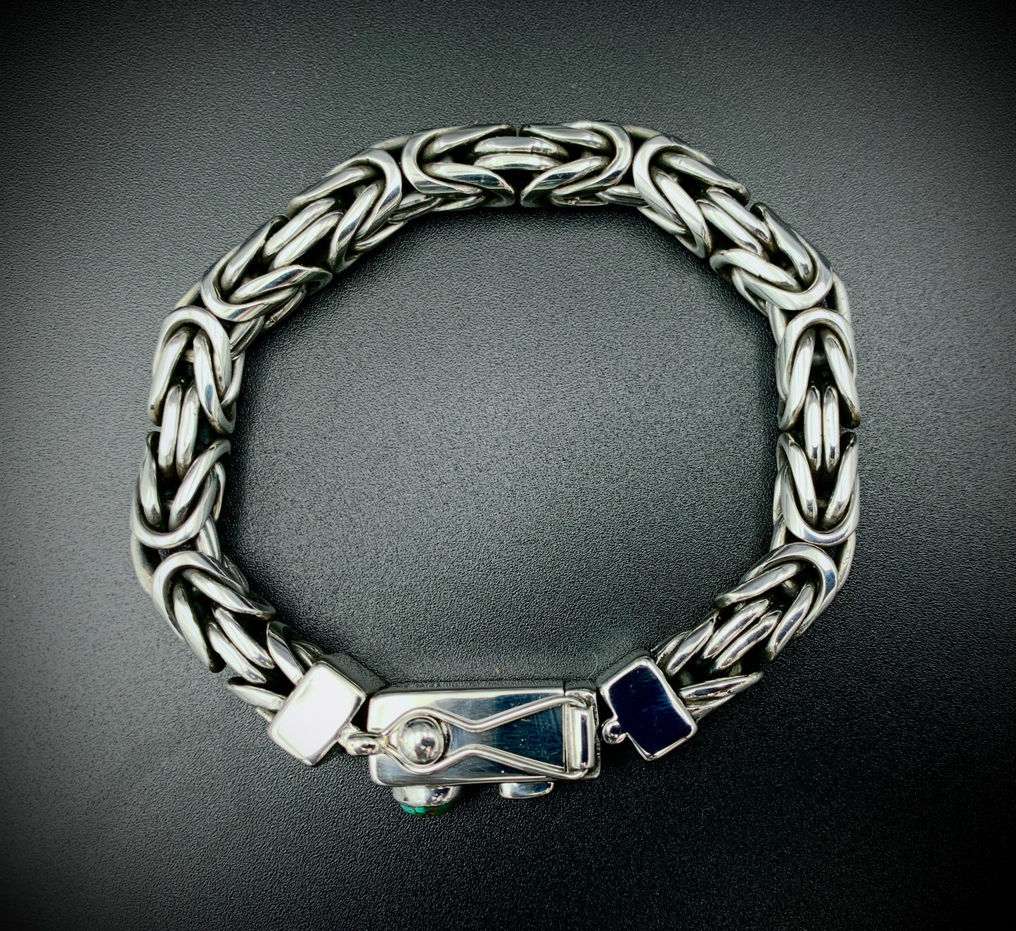 CHUNKY BYZANTINE BRACELET 9MM CUSTOM SIZES!